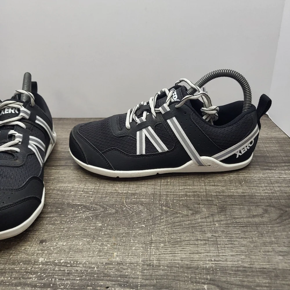 Xero Prio Shoes Barefoot Running Shoes Black Sneakers Womens Size 6 Minimalist - Picture 2 of 10